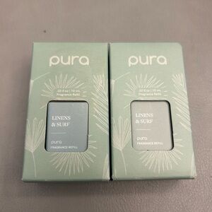 Pura Linens & Surf Fragrance Refills - Lot of 2!